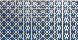 Obkladové panely 3D PVC TP10027077, rozměr 975 x 492 mm, bílé květy na modrém podkladu, GRACE