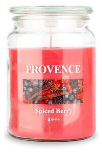 Vonná svíčka ve skle PROVENCE 95 hodin spiced berry