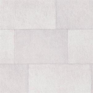 Vliesové tapety na zeď Titanium 3 38201-2, rozměr 10,05 m x 0,53 m, industriální bloky krémově bílé, A.S. CRÉATION
