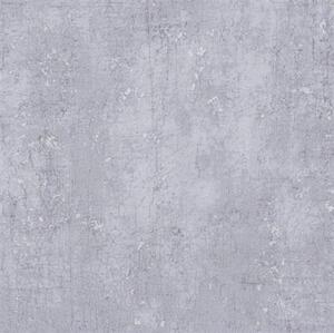 Vliesové tapety na zeď Titanium 3 37840-2, rozměr 10,05 m x 0,53 m, beton světle šedý se stříbrnou patinou, A.S. CRÉATION