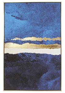 Modro zlatý obraz Bizzotto Rold II. 122,6 x 82,6 cm