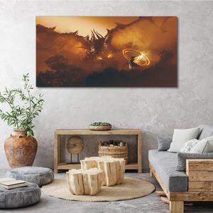 Obraz na plátně Obraz na plátně Fantasy Dragon Malování
