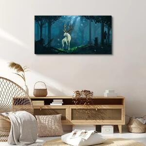Obraz na plátně Obraz na plátně Lovci fantazie lesní zvířata