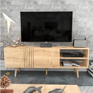 TV stolek/skříňka Ronnie (dub safírový). Akce -26%