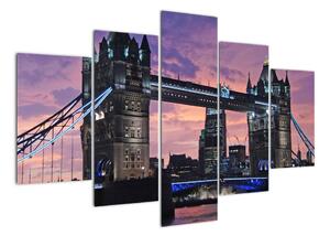 Obraz s Tower Bridge (150x105cm)
