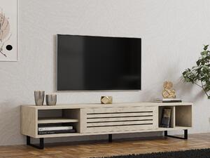 TV stolek/skříňka Samba (travertin). Akce -25%