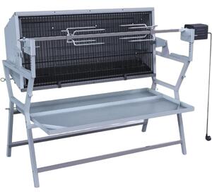 Avenberg Gril s elektrickým rožněm Ferkel, 137 x 55 x 91 cm