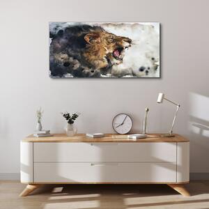 Obraz na plátně Obraz na plátně Abstrakce živočišného lva