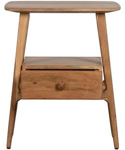 Hoorns Mangový odkládací stolek Poitin 50 x 37 cm