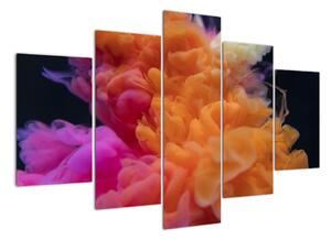 Obraz barevného dýmu (150x105cm)