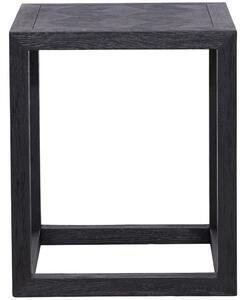 Černý dubový odkládací stolek Richmond Blax 50 x 50 cm