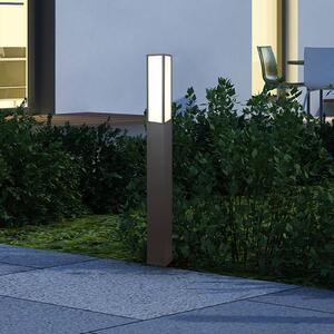 Trio Lighting LED osvětlení cest Fuerte, antracit, hliník, IP54, Černá, Hliník, Moderní