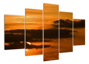 Západ slunce - moderní obrazy (150x105cm)