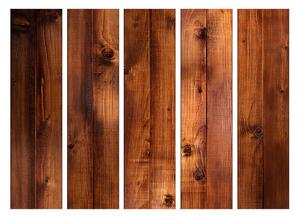 Paraván dřevo třešeň Velikost (šířka x výška): 225x172 cm