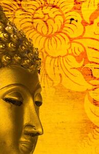 Obraz Buddha zlatý Velikost (šířka x výška): 45x30 cm
