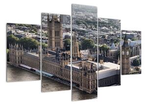 Britský parlament, obraz (150x105cm)