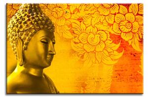 Obraz Buddha zlatý Velikost (šířka x výška): 45x30 cm