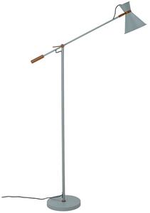 Zelená kovová stojací lampa Bloomingville Raffi 145 cm