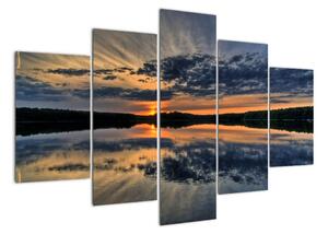 Západ slunce - obraz do bytu (150x105cm)