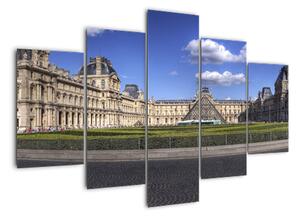 Muzeum Louvre - obraz (150x105cm)