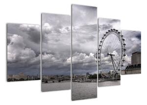 Londýnské oko (London eye) - obraz (150x105cm)