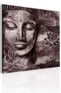 Energetický obraz Buddha Brown Velikost (šířka x výška): 40x40 cm