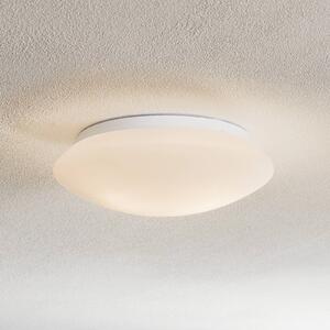Argon Stropní světlo Gjovik, Ø 30 cm, opálové sklo, E27, stmívatelný, Bílá / opál, Obývací pokoj / jídelna, Sklo, Moderní