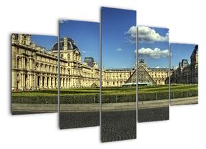 Muzeum Louvre - obraz (150x105cm)