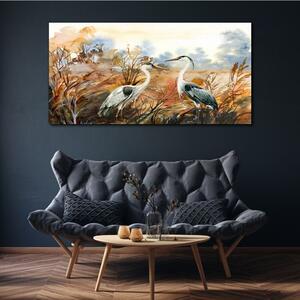 Obraz na plátně Obraz na plátně Abstrakce živočišných ptáků