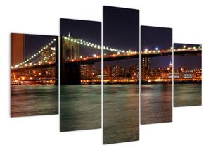 Světelný most - obraz (150x105cm)