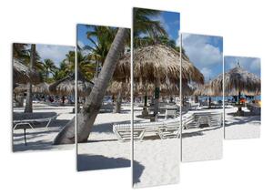 Plážový resort - obrazy (150x105cm)