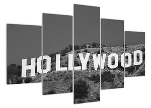 Nápis Hollywood - obraz (150x105cm)