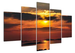 Západ slunce - obraz (150x105cm)