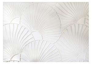 3D tapeta bílá + lepidlo ZDARMA Velikost (šířka x výška): 200x140 cm