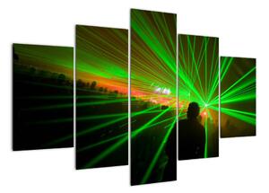 Obraz - záře reflektorů (150x105cm)