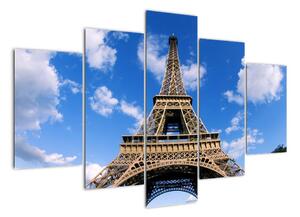 Eiffelova věž - moderní obraz (150x105cm)