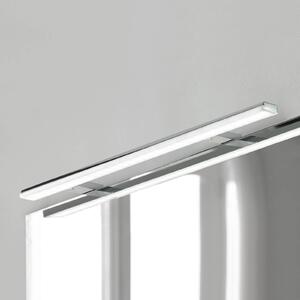 LED zrcadlové světlo Pandora, chrom, šířka 80,8 cm