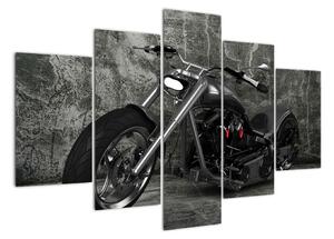 Obrázek motorky - moderní obraz (150x105cm)