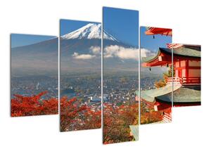 Hora Fuji - moderní obraz (150x105cm)