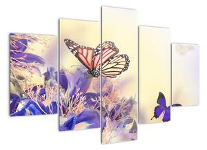 Motýli - obraz (150x105cm)
