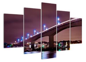 Noční most - obraz (150x105cm)