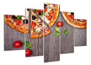 Pizza - obraz (150x105cm)