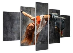 Street Dance tanečnice - obraz (150x105cm)