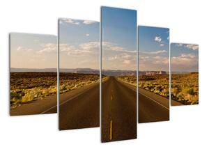 Panorama cesty - obraz (150x105cm)
