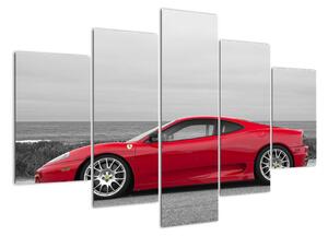 Červené Ferrari - obraz (150x105cm)