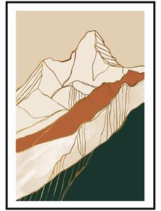 Plakát Zlaté pohoří IV Rozměr plakátu: A4 (21 x 29,7 cm)
