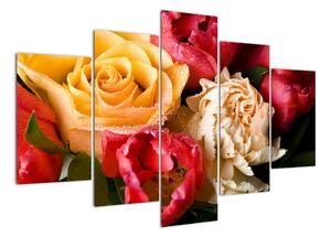 Obraz - kytice květin (150x105cm)