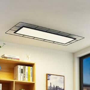 Lindby Khai LED stropní světlo Stepdim 120 x 50 cm
