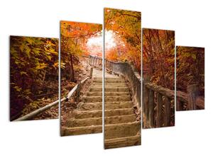 Obraz - schody (150x105cm)