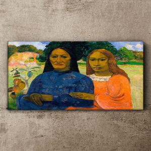 Obraz na plátně Obraz na plátně Dvě ženy Paul Gauguin